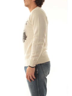 ROUND NECK SWEATER PRINT 03493M