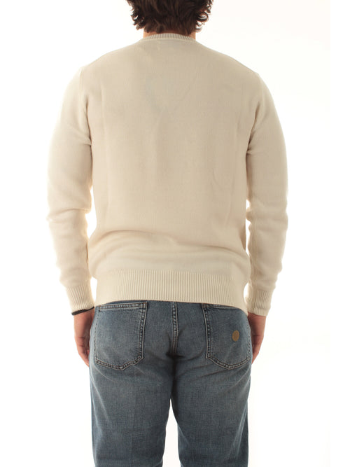 ROUND NECK SWEATER PRINT 03493M