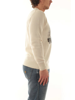 ROUND NECK SWEATER PRINT 03493M