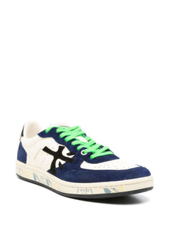 Premiata BASKET CLAY 6776 sneakers da uomo bianco/navy blue