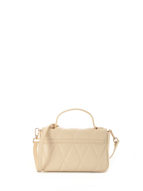 Twinset borsa a tracolla in similpelle da donna parchment