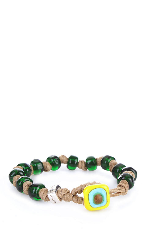 Aua bracciale vetro multicolore unisex,MILAZZO