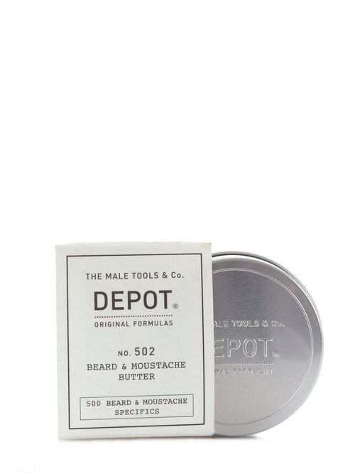 DEPOT NO. 502 BEARD & MOUSTACHE BUTTER BURRO BARBA E BAFFI 30 ML