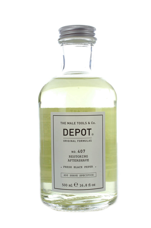 DEPOT NO. 407 RESTORING AFTERSHAVE DOPOBARBA RINFRESCANTE 500 ML