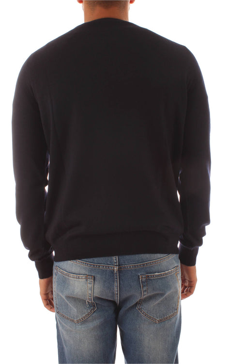 Bruto maglia girocollo da uomo blu, 55167 14290