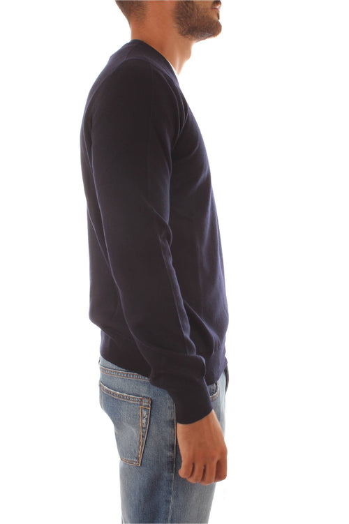 Bruto maglia girocollo da uomo blu, 55167 14290