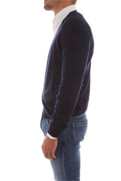 Barba cardigan trendy da uomo blu, 14296 58585