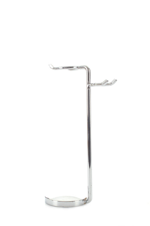 Depot Shaving brush and razor stand, porta pennello e rasoio in acciaio