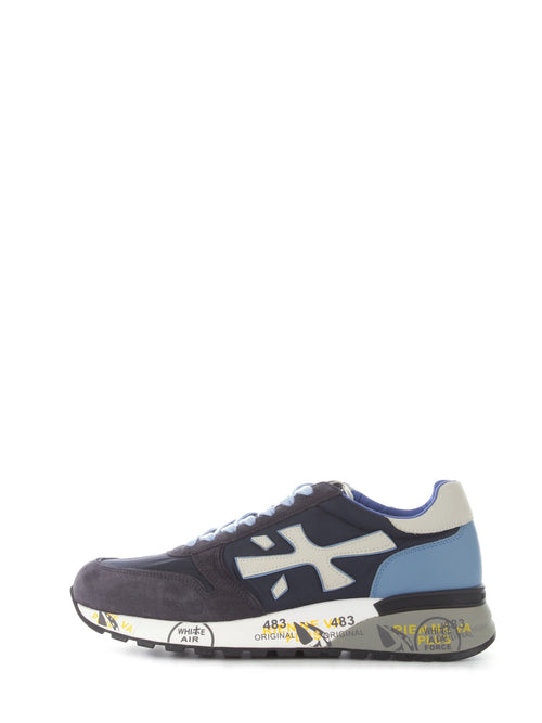Premiata MICK 1280E scarpa sneakers da uomo blu,MICK 1280E