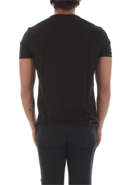 Lacoste T-shirt girocollo da uomo noir, TH6709