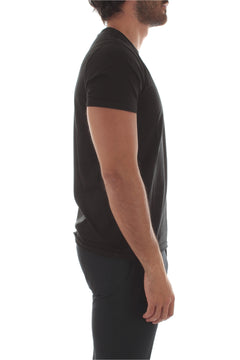 Lacoste T-shirt girocollo da uomo noir, TH6709