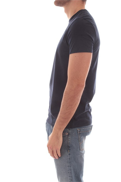 Lacoste T-shirt girocollo da uomo bleu marine, TH6709