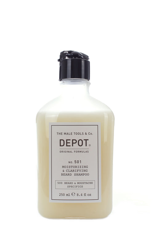 DEPOT SHAMPOO BEARD MOISTURIZING E CLARIFYING 250ML DA UOMO,OMCS 030