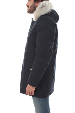 Woolrich ARCTIC PARKA DF parka da uomo melton blue,WOOU0270MR