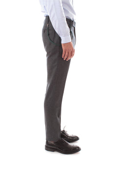 Berwich MORELLO pantalone con pence da uomo dark grey,RD5470