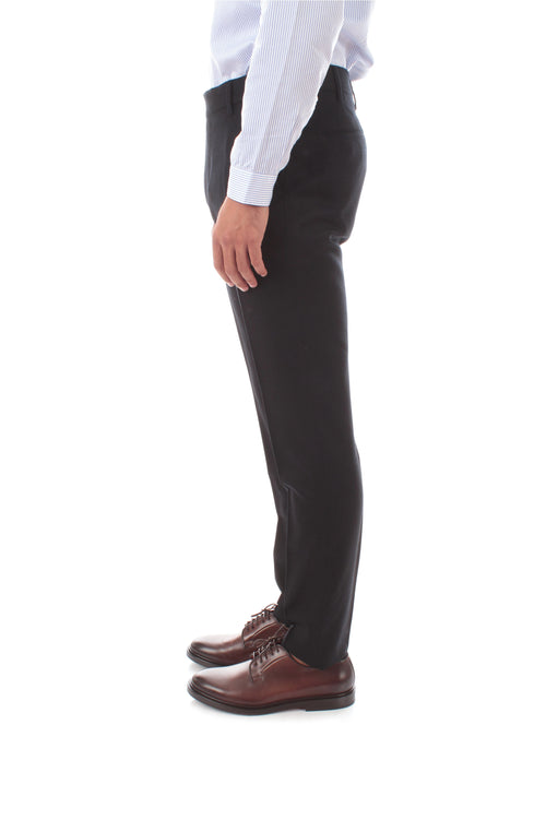 Berwich MORELLO pantalone con pence da uomo navy,RD5470