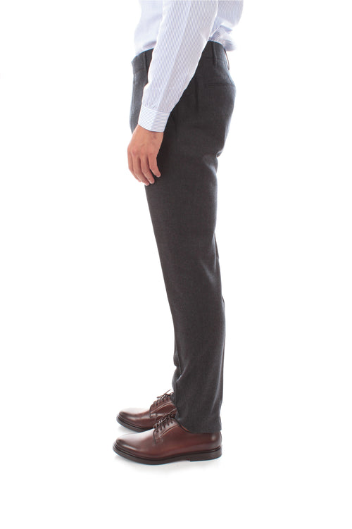 Berwich MORELLO pantalone con pence da uomo smoke,RD5470