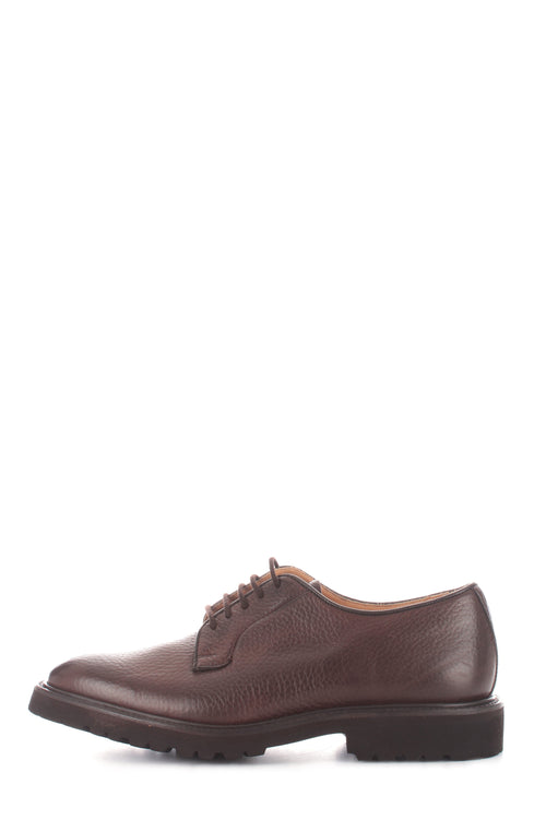 Tricker's scarpa derby da uomo dark brown,ROBERT