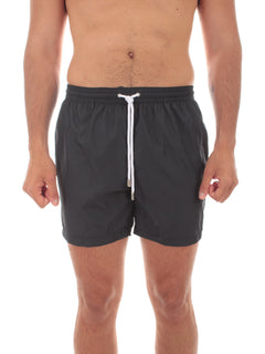 Barba boxer da mare in poliestere nero da uomo,COST 1722