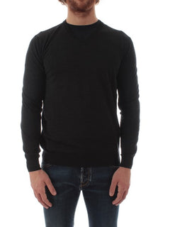 Drumohr maglia scollo a V da uomo antracite,D0D481