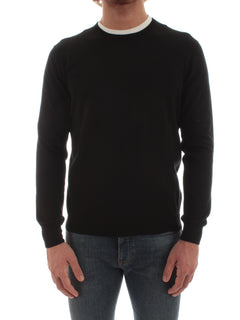 Drumhor maglia girocollo da uomo nero,D0TK103