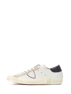 Philippe Model PARIS LOW sneakers da uomo blanc/bleu,PRSX LOW MAN