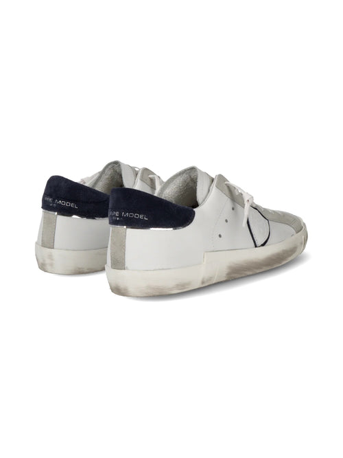 Philippe Model PARIS LOW sneakers blanc/bleu da uomo