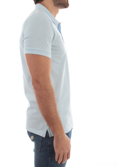 Lacoste polo classic fit da uomo bleu clair
