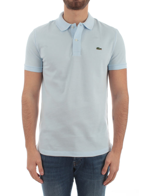 Lacoste polo classic fit da uomo bleu clair
