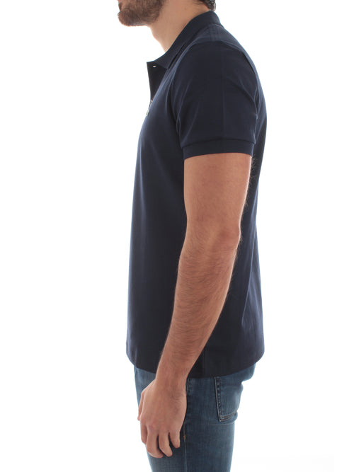 Lacoste polo regular fit da uomo bleu marine,DH2050