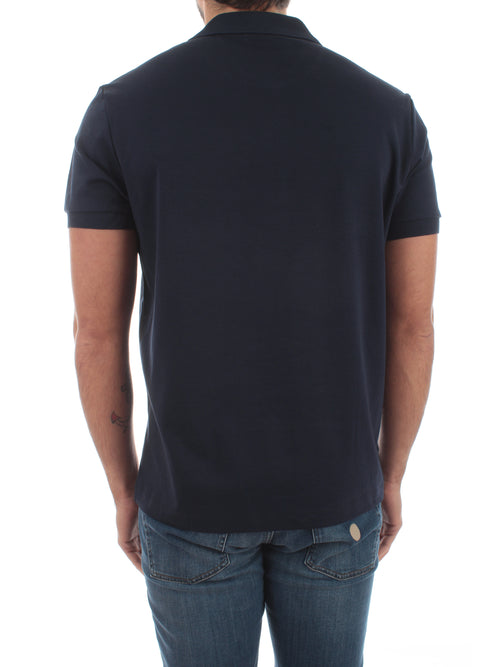 Lacoste polo regular fit da uomo bleu marine,DH2050