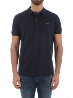 Lacoste polo regular fit da uomo bleu marine,DH2050