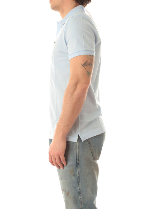 Lacoste polo slim da uomo bleu clair,PH4012