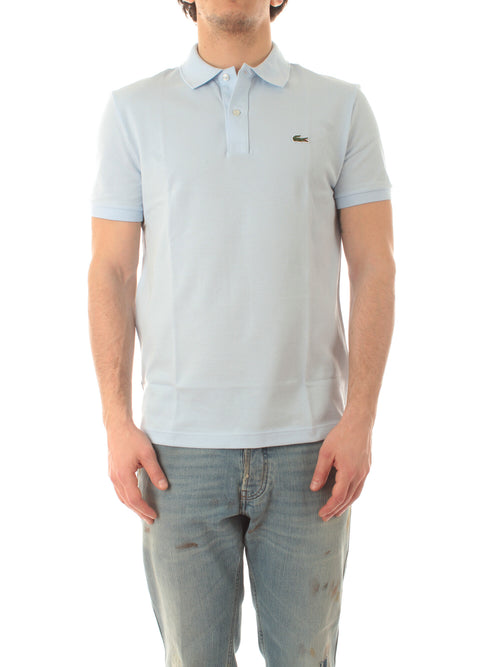 Lacoste polo slim da uomo bleu clair,PH4012