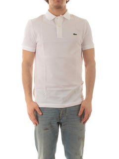 Lacoste polo slim da uomo blanc,PH4012