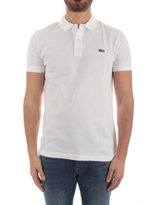 Lacoste polo slim da uomo blanc,PH4012