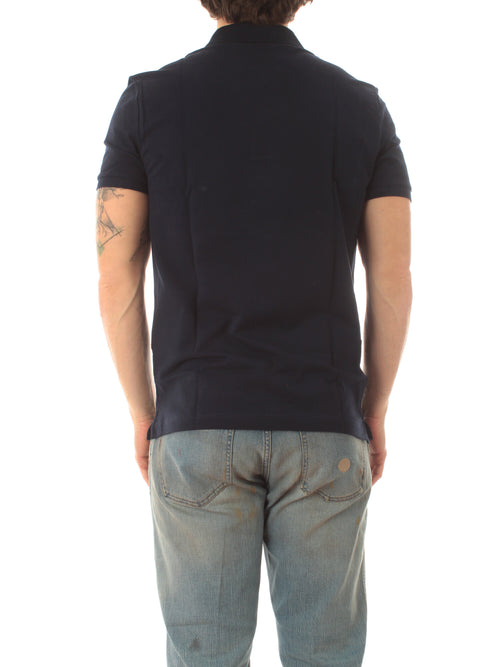 Lacoste polo slim da uomo bleu marine