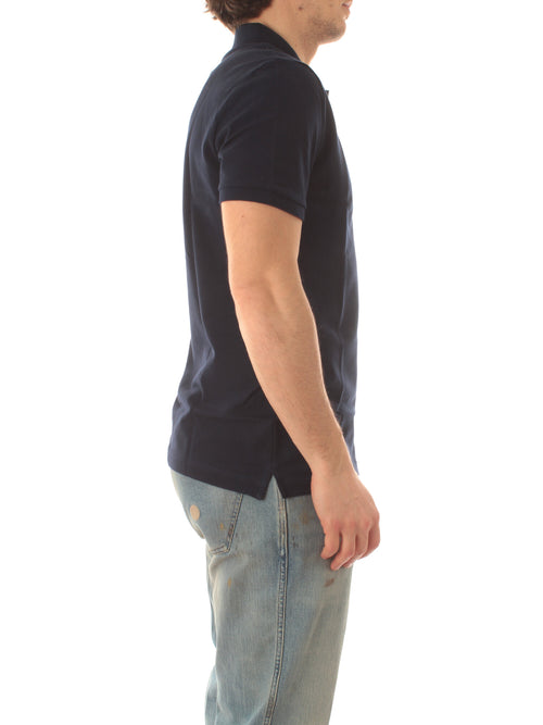 Lacoste polo slim da uomo bleu marine