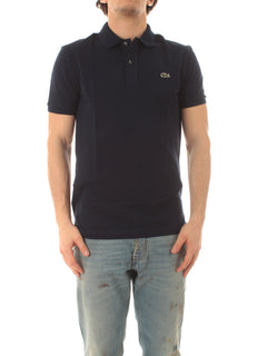 Lacoste polo slim da uomo bleu marine
