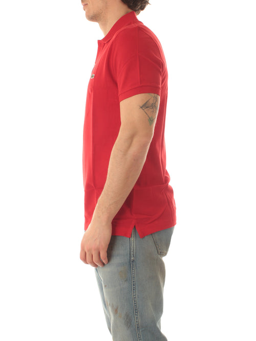 Lacoste polo slim da uomo rouge