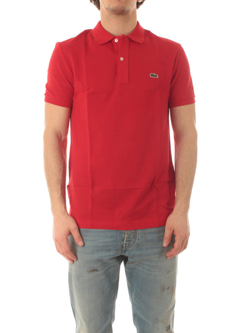 Lacoste polo slim da uomo rouge