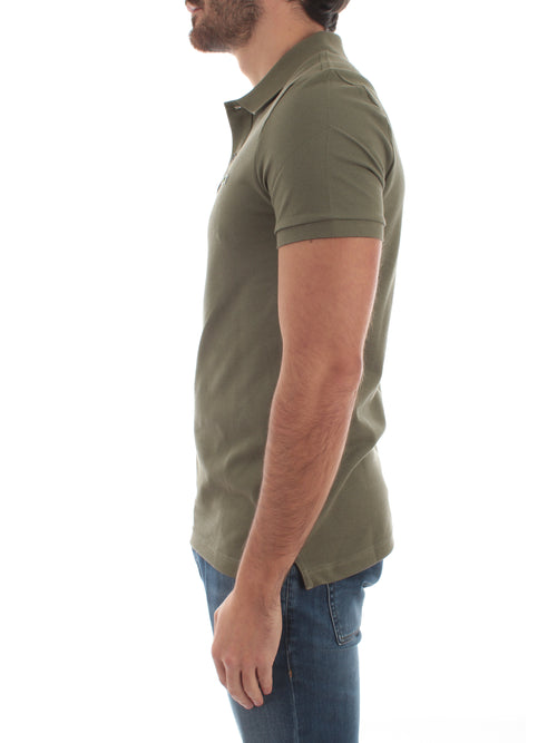 Lacoste polo slim da uomo vert kaki,PH4012