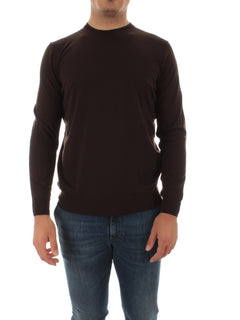 Drumohr maglia girocollo da uomo marrone