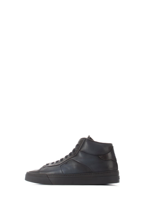 Santoni sneakers high top blu da uomo,MBGT21556OCNRGONU60