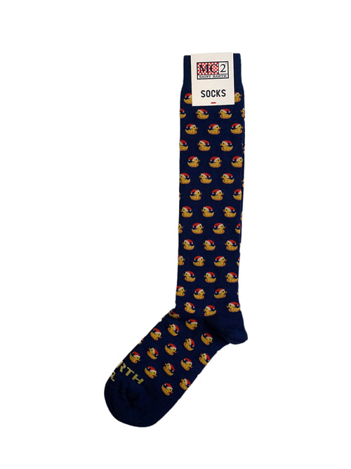 Mc2 Saint Barth calza con disegni DUCKY SANTA CLAUS, SOX