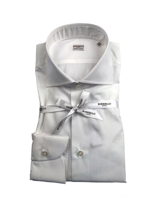 Borriello camicia da uomo bianco,15000