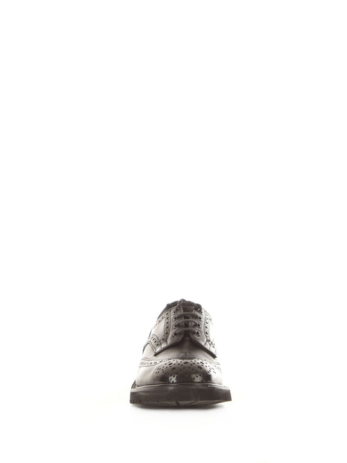 Tricker's BOURTON scarpe stringate da uomo black,5633/113