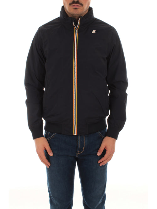 K-Way AMAURY STRETCH NYLON JERSEY da uomo blue depth