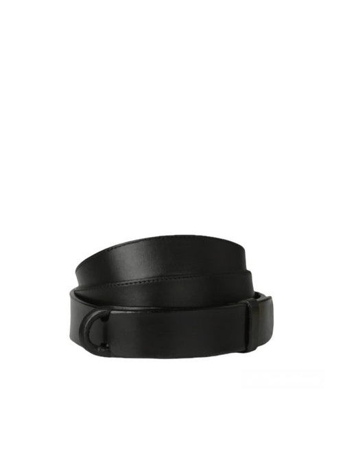 Orciani cintura Nobuckle in pelle da uomo nero