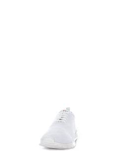 Kiton sneakers in tela di cotone da uomo bianco